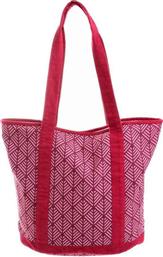Ble Resort Collection Υφασμάτινη Τσάντα Θαλάσσης Κόκκινη από το Spitishop