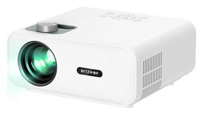 BW-V5 Projector Full HD Λάμπας LED με Ενσωματωμένα Ηχεία Λευκός BlitzWolf από το e-shop