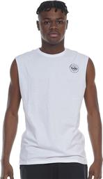 Body Action Ανδρική Μπλούζα Αμάνικη Λευκή από το Zakcret Sports
