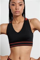 BodyTalk Γυναικείο Αθλητικό Μπουστάκι Μαύρο με Αφαιρούμενη Ενίσχυση