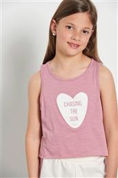 BodyTalk Παιδική Καλοκαιρινή Μπλούζα Αμάνικη Ροζ