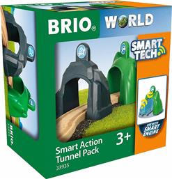 Brio Toys Smart Tech Action Τούνελ Σιδηρόδρομου από Ξύλο για 3+ Ετών