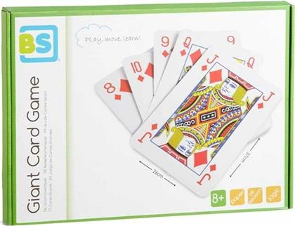 BS Toys Giant Card Game Τράπουλα Πλαστικοποιημένη από το Ianos