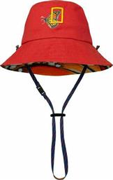 Buff Παιδικό Καπέλο Bucket Υφασμάτινο Play Booney National Geographic Κόκκινο