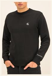 Calvin Klein Ανδρικό Φούτερ Fleece Μαύρο από το Modivo