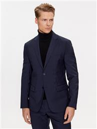 Calvin Klein Ανδρικό Σακάκι με Στενή Εφαρμογή Σκούρο μπλε.