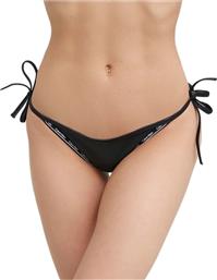 Calvin Klein Bikini Slip με Κορδονάκια Μαύρο από το Modivo