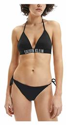 Calvin Klein Bikini Τριγωνάκι με Ενίσχυση Μαύρο