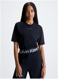 Calvin Klein Γυναικείο Αθλητικό T-shirt Μαύρο