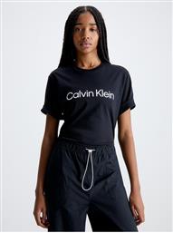 Calvin Klein Γυναικείο Αθλητικό T-shirt Μαύρο από το Modivo
