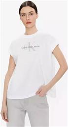 Calvin Klein Γυναικείο T-shirt Λευκό από το Cosmos Sport