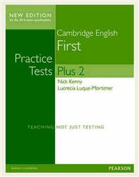 Cambridge First Practice Tests Plus 2 N/e