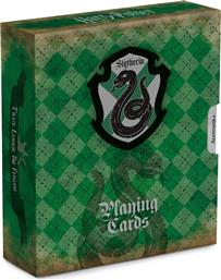 Cartamundi Slytherin Συλλεκτική Τράπουλα Harry Potter Πλαστικοποιημένη Πράσινη