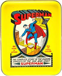 Cartamundi Warner Comic #1 Συλλεκτική Τράπουλα Superman Πλαστική
