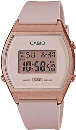 Casio Ψηφιακό Ρολόι με Ροζ Καουτσούκ Λουράκι από το Modivo