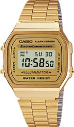 Casio Vintage Iconic Ψηφιακό Ρολόι Μπαταρίας με Χρυσό Μεταλλικό Μπρασελέ από το Plus4u