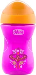 Chicco Advanced Cup Easy Drinking Εκπαιδευτικό Μπιμπερό Πλαστικό Ροζ 12m+ 266ml