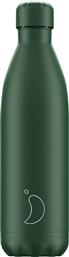 Chilly's Monochrome All Green Μπουκάλι Θερμός 0.75lt από το Pharm24