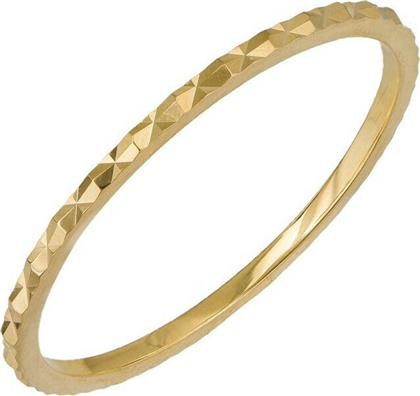Χρυσό δαχτυλίδι βεράκι Κ14 ανάγλυφο 037692 037692 Χρυσός 14 Καράτια