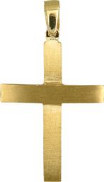 Χρυσός αντρικός σταυρός Κ14 012314 012314 Χρυσός 14 Καράτια