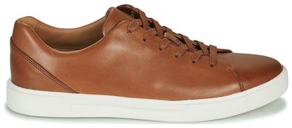 Costa Lace Tan Ανδρικά Sneakers Καφέ Clarks από το Spartoo