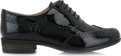 Clarks Hamble Oak Δερμάτινα Ανατομικά Παπούτσια σε Μαύρο Χρώμα