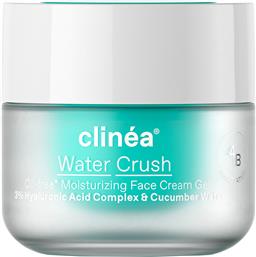 Clinea Water Crush Light 48ωρο Ενυδατικό Gel Προσώπου Ημέρας με Υαλουρονικό Οξύ 50ml