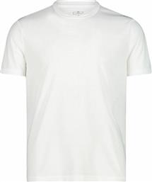 CMP Ανδρικό T-shirt Λευκό Μονόχρωμο από το Plus4u