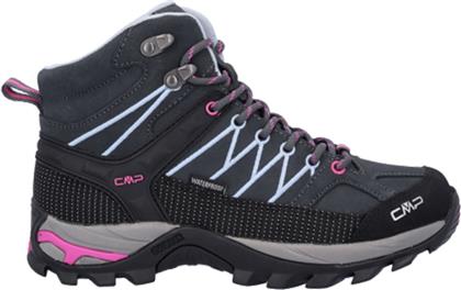 CMP Rigel Mid Γυναικεία Ορειβατικά Μποτάκια Αδιάβροχα Γκρι από το MybrandShoes