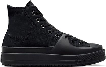 Converse Chuck Taylor All Star Construct Μποτάκια Μαύρα από το Outletcenter