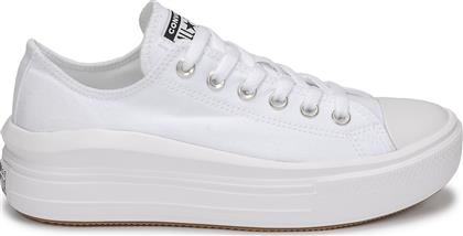 Converse Chuck Taylor All Star Flatforms Sneakers Λευκά από το Spartoo