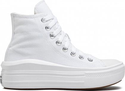 Converse Move Platform Γυναικεία Sneakers White / Natural Ivory / Black από το Outletcenter