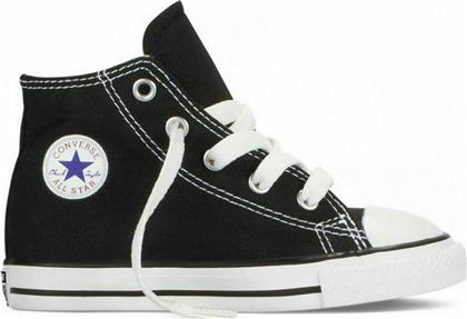 Converse Παιδικά Sneakers High Chuck Taylor High C Inf Μαύρα