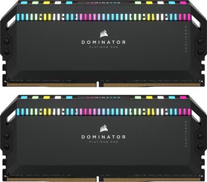 Corsair Dominator Platinum RGB 32GB DDR5 RAM με 2 Modules (2x16GB) και Ταχύτητα 6000 για Desktop