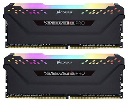 Vengeance RGB Pro 16GB DDR4 RAM με 2 Modules (2x8GB) και Ταχύτητα 2666 για Desktop Corsair από το e-shop