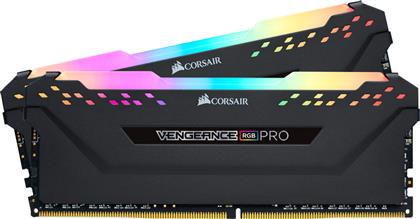 Corsair Vengeance RGB Pro 64GB DDR4 RAM με 2 Modules (2x32GB) και Ταχύτητα 3200 για Desktop
