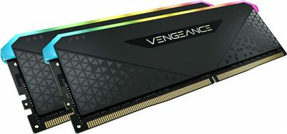 Corsair Vengeance RGB RS 16GB DDR4 RAM με 2 Modules (2x8GB) και Ταχύτητα 3600 για Desktop