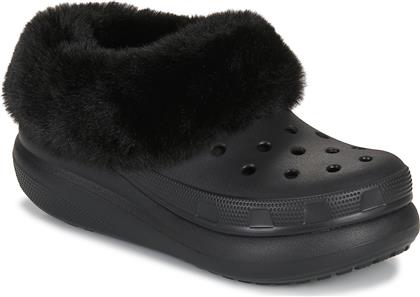 Crocs Χειμερινές Γυναικείες Παντόφλες σε Μαύρο Χρώμα από το Spartoo