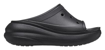 Crocs Classic Crush Slides σε Μαύρο Χρώμα