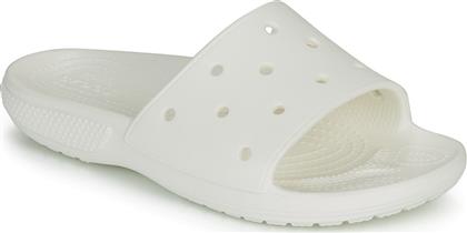 Crocs Classic Slides σε Λευκό Χρώμα από το Spartoo