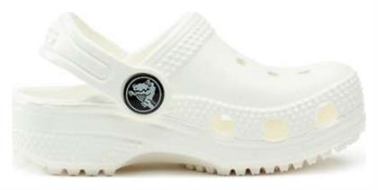 Crocs Παιδικά Ανατομικά Σαμπό Θαλάσσης Λευκά από το MybrandShoes