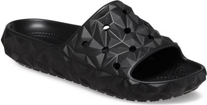 Crocs Geometric Slides σε Μαύρο Χρώμα