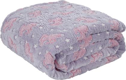 Das Home Κουβέρτα 4833 Fleece Ροζ 80x110εκ. από το Katoikein