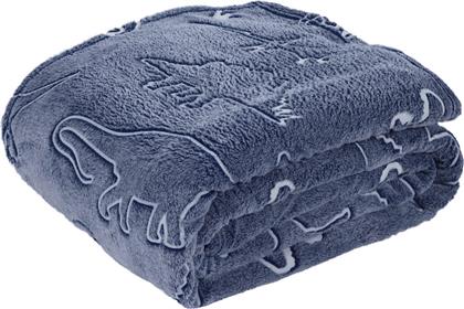 Das Home Κουβέρτα 4836 Fleece Γαλάζια 110x150εκ.