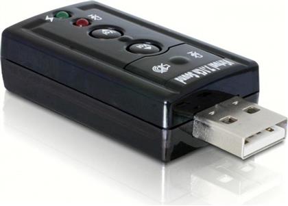 DeLock Εξωτερική USB Κάρτα Ήχου 7.1 61645 από το e-shop