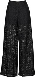 Desigual Newcastle Γυναικεία Ψηλόμεση Υφασμάτινη Παντελόνα με Λάστιχο σε Μαύρο Χρώμα από το Spartoo