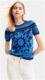 Desigual Sun Γυναικείο T-shirt Μπλε