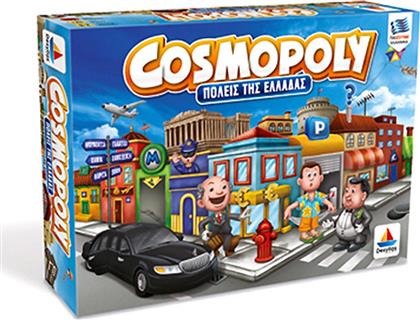 Δεσύλλας Επιτραπέζιο Παιχνίδι Cosmopoly Πόλεις της Ελλάδας για 2-8 Παίκτες 12+ Ετών