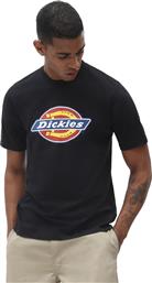 Dickies Icon Logo Ανδρικό T-shirt Κοντομάνικο Μαύρο