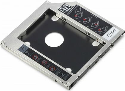 Digitus Caddy Mounting frame SSD / HDD CD / DVD / Blu-ray SATA to SATA III 9.5mm (DA-71108) από το Public